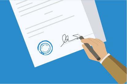 eSignature illustration